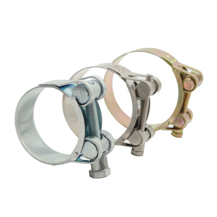Super European Style Hose Clamp Bolt Type Clamps Stainless Steel