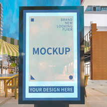 Cinema Poster Shopping Mall Bus Stop Led Frameless Advertising Fabric Light Box