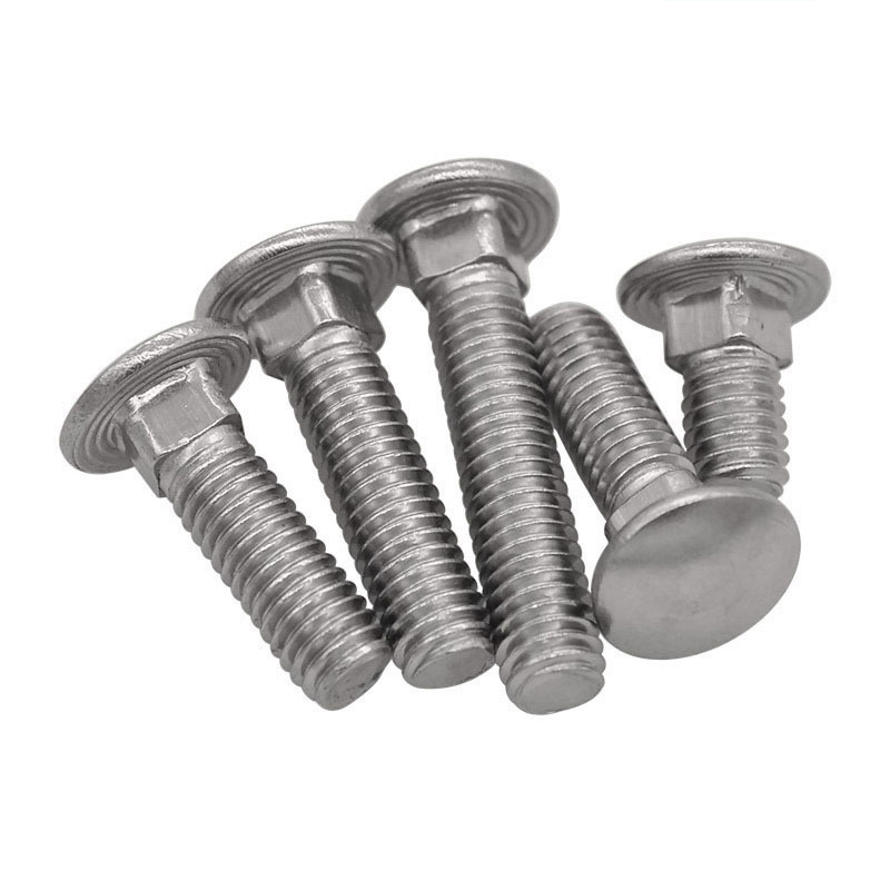 Stainless Steel M8 Carriage Bolts Round Head Square Neck Bolt