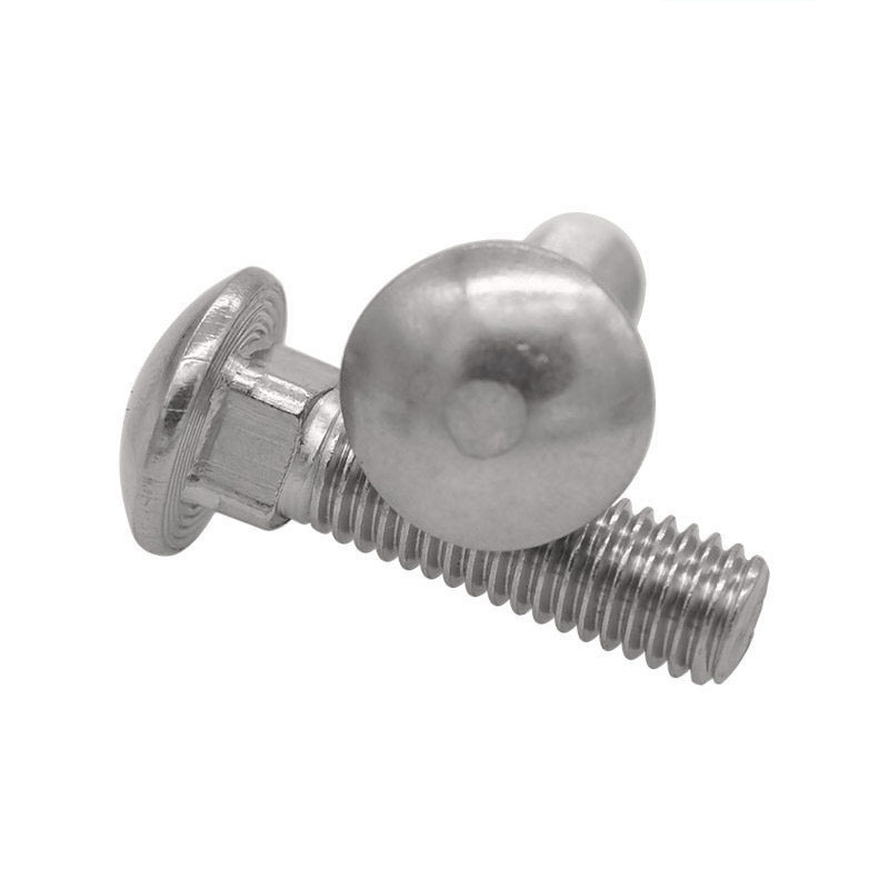 DIN603 Cup Head Square Neck Carriage Bolts High-Performance Cup Head Bolt With Nut