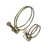 Wire Pipe Clips Stainless Steel Wire Hose Clips Double Wire Type Hose Clamps