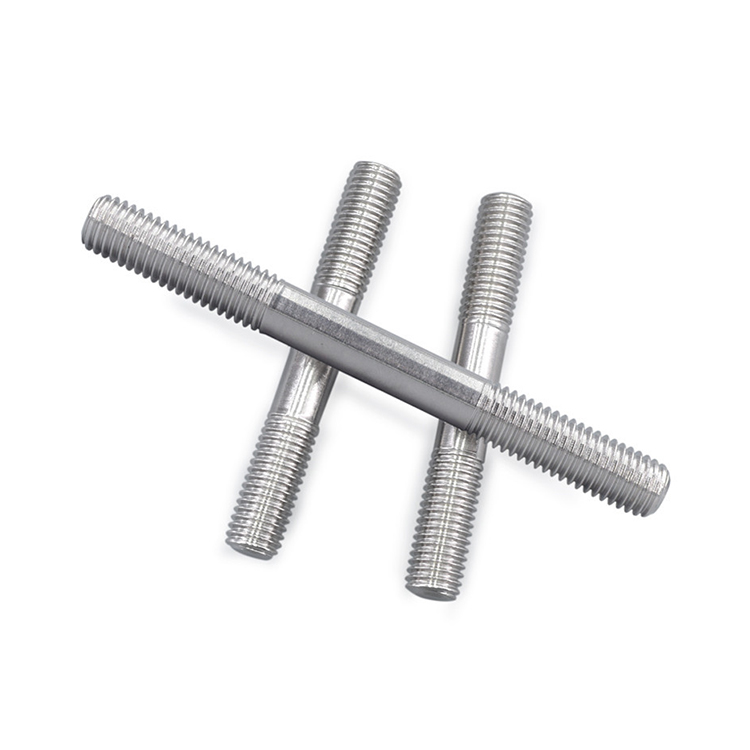 Rod Bar Screw Bolts M12 Stainless Steel Partially Threaded Double Stud Bolt