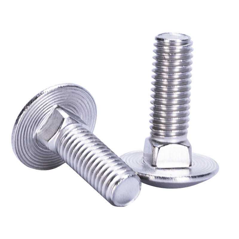 Customization Stainless Steel Nut Din603 M6 M8 M10 M12 Carriage Bolt Screw Fasteners
