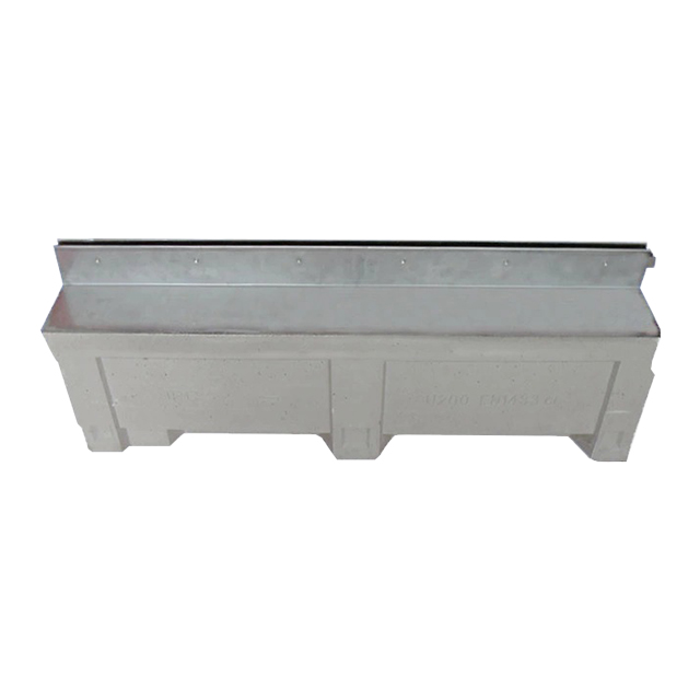 Resin Geosynthetic Concrete Durable Gutter Crack Drain Channel Drainage Rainwater Drainage Ditch High-density Plastic Building Materials 