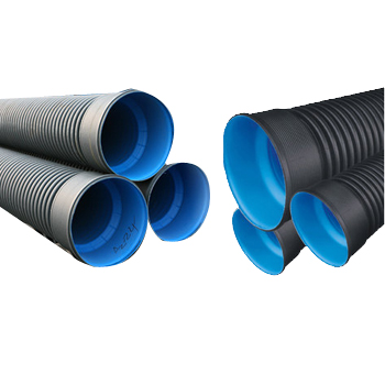 110mm SN8 PE Double Wall Culvert Corrugated Water Pipe