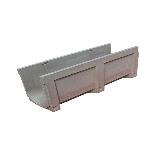 Factory Customized U-Type Polymer Concrete Drainage Channel System Modular Polymer Resin Concrete Drainage Ditch