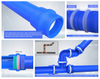 Rubber Ring Electric Fusion Double Sealing PE Pipe Price