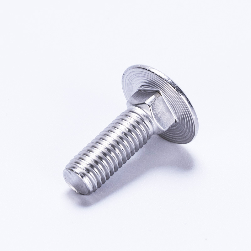 High Quality Stainless Steel M5 M8 M20 15mm 30mm Round Head Carriage Bolts