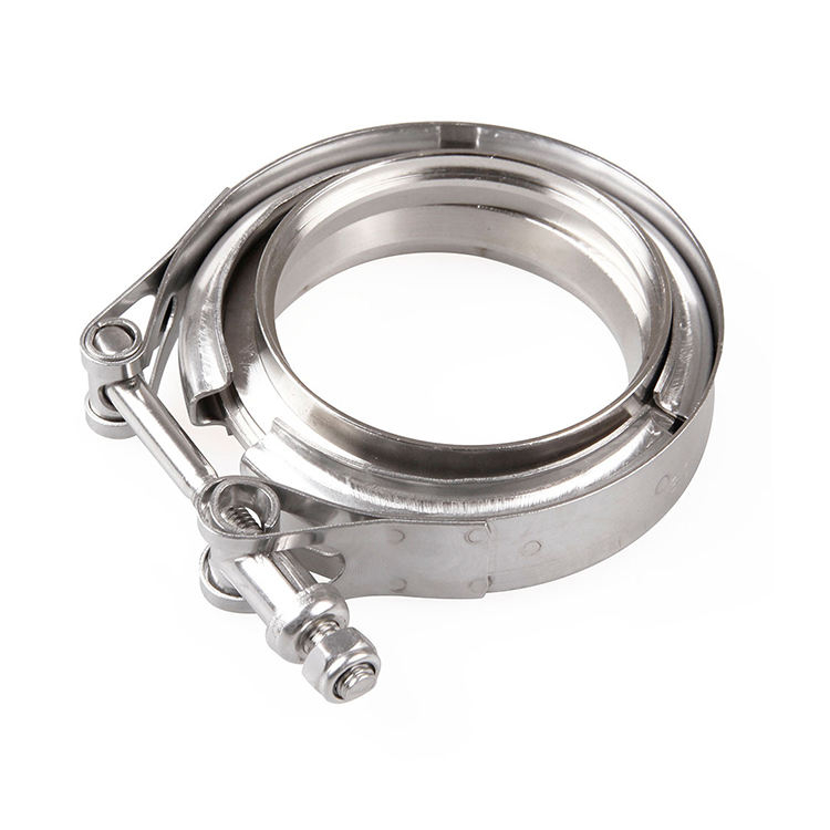 Stainless Steel 304 Flange Turbo V Band Hose Clamp