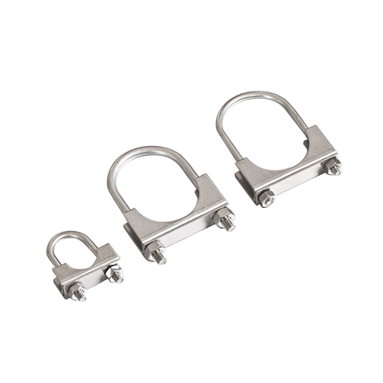 Fast Deliver Stainless Steel Heavy U Bolt Exhaust Pipe Clamp